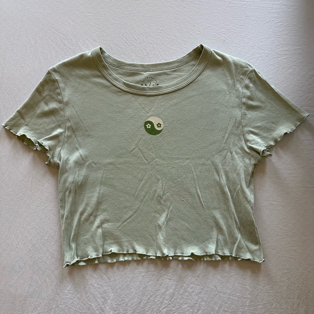 Pacsun Graphic Crop Tee